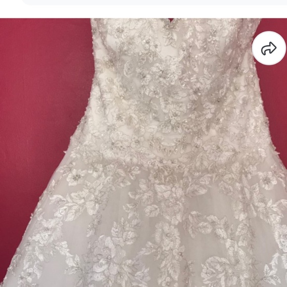 DAVID TUTERA WEDDING DRESS - Picture 6 of 8